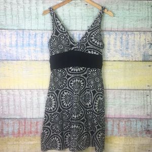 Patagonia black organic cotton sleeveless dress